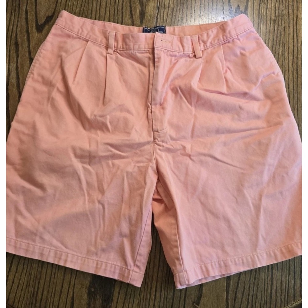 Saddlebred Classic Pink Men's Chino Shorts Size 36 100% Cotton 9"